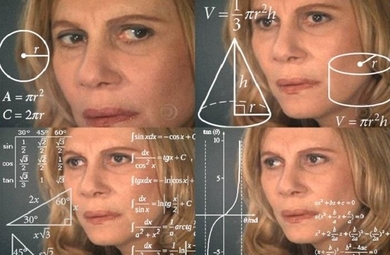 I Help statements are confusing Math Lady meme trying to figure ut what your I Help statement means